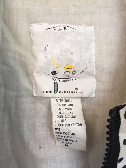 VTG Disney Mickey & Co Donn Kenny Bomber Jacket Minnie Mouse Sequins Womens Sz M - Picture 4 of 12